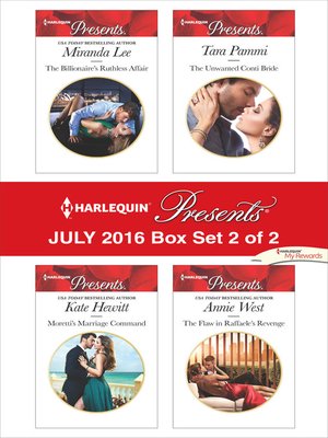 cover image of Harlequin Presents July 2016, Box Set 2 of 2
